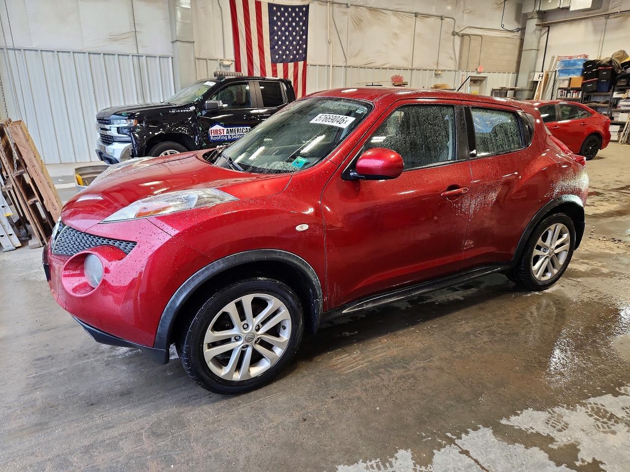 2013 Nissan Juke SV, VIN JN8AF5MV5DT229613 — Hail