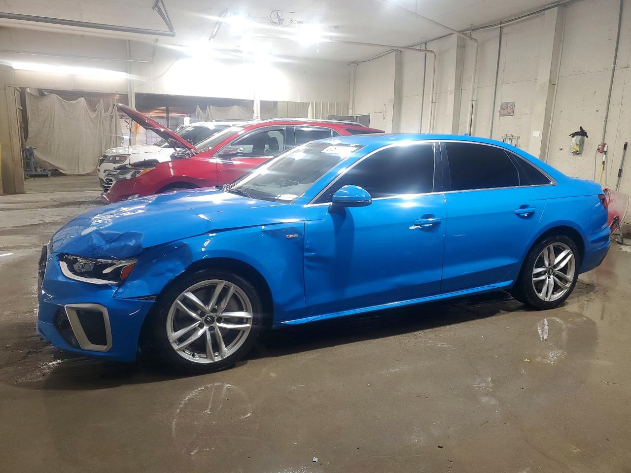 2020 Audi A4 Premium Plus, VIN WAUENAF48LN014482 — Side