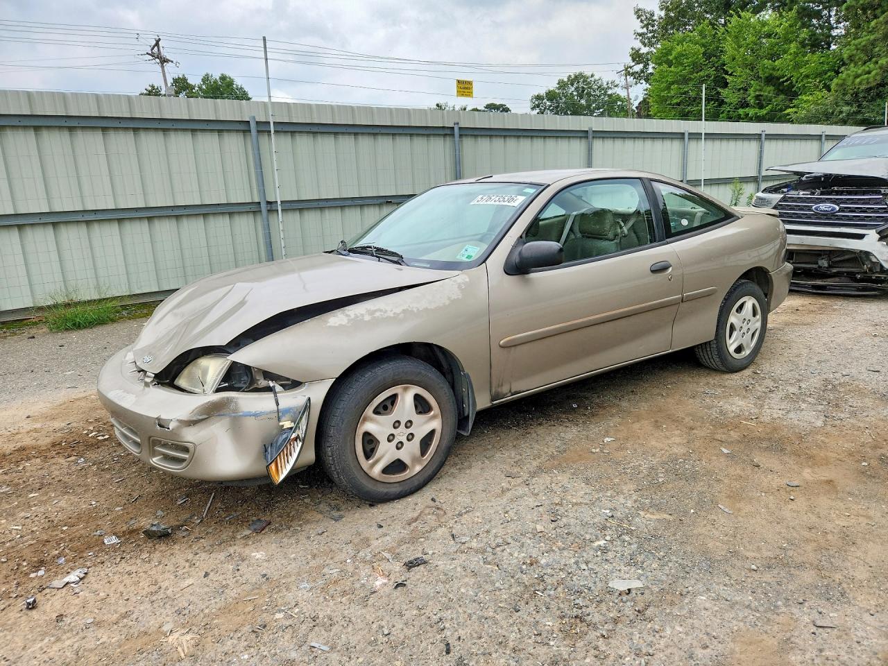 2000 Chevrolet Cavalier, VIN 1G1JC1240Y7297753 — Front end