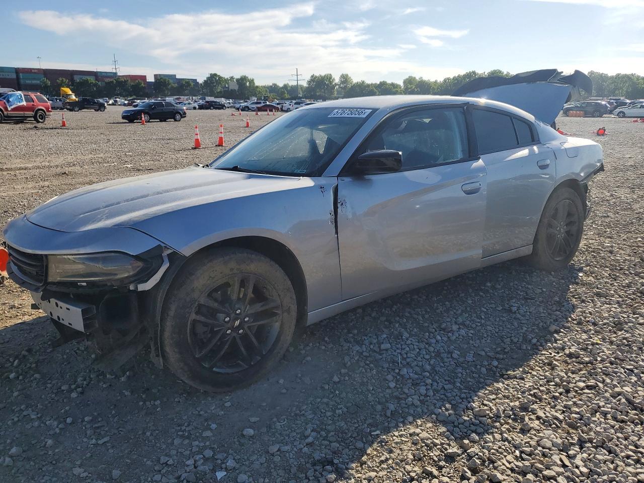 2019 Dodge Charger SXT, VIN 2C3CDXJG2KH743445 — Rollover