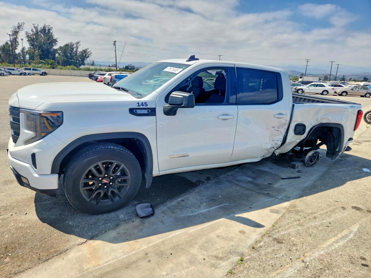 2026 GMC Sierra 1500 Elevation, VIN 3GTUUCE88TG198624 — Rear end