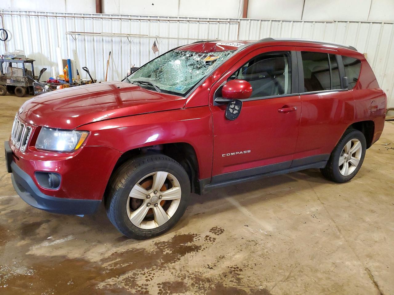 2016 Jeep Compass Latitude, VIN 1C4NJDEB4GD617151 — Auction photo 1 of 4