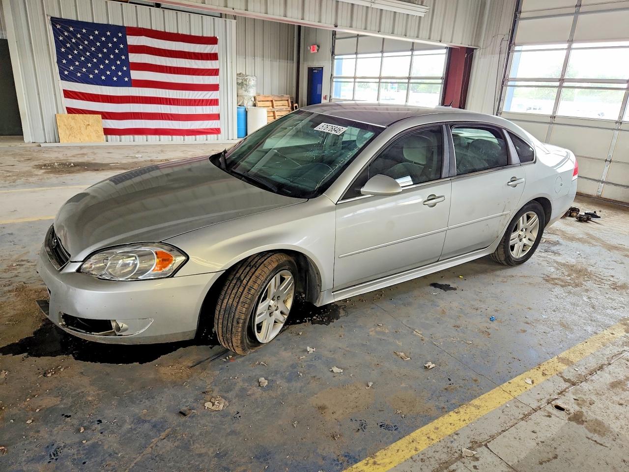 2010 Chevrolet Impala LT, VIN 2G1WB5EK5A1186290 — Front end