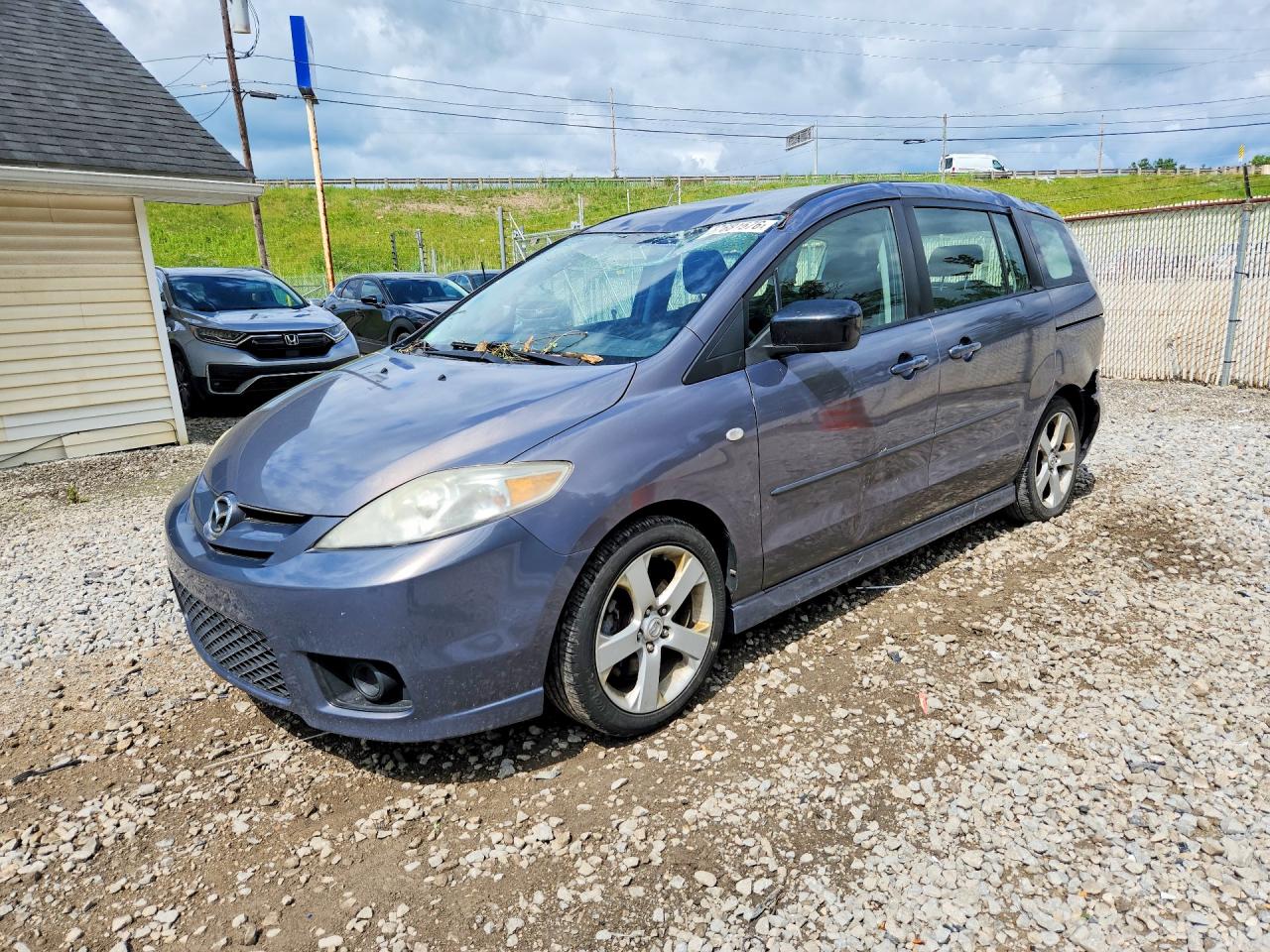 2007 Mazda 5 Sport, VIN JM1CR293370153929 — Roof