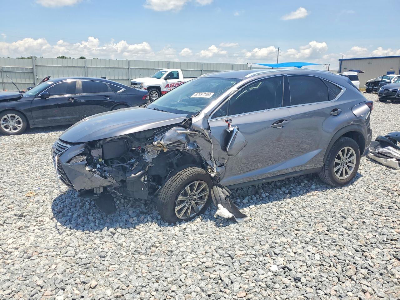 2021 Lexus NX 300, VIN JTJDARBZ5M2197253 — Front end