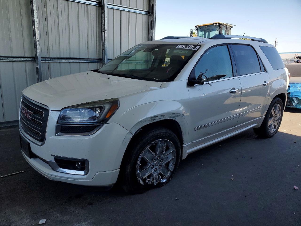 2015 GMC Acadia Denali, VIN 1GKKRTKDXFJ123473 — Front end