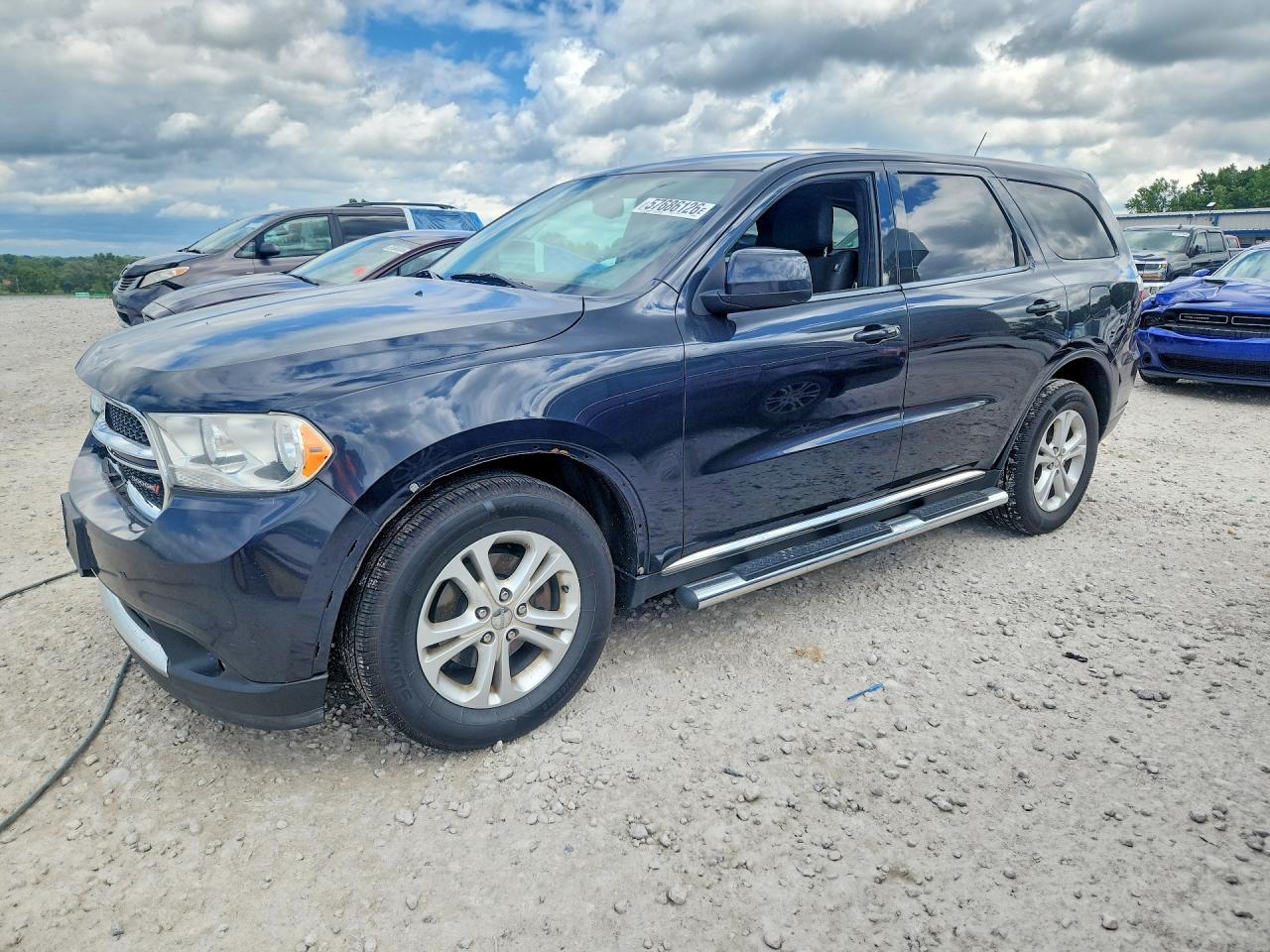 2013 Dodge Durango SXT, VIN 1C4RDJAG7DC695403 — Front end