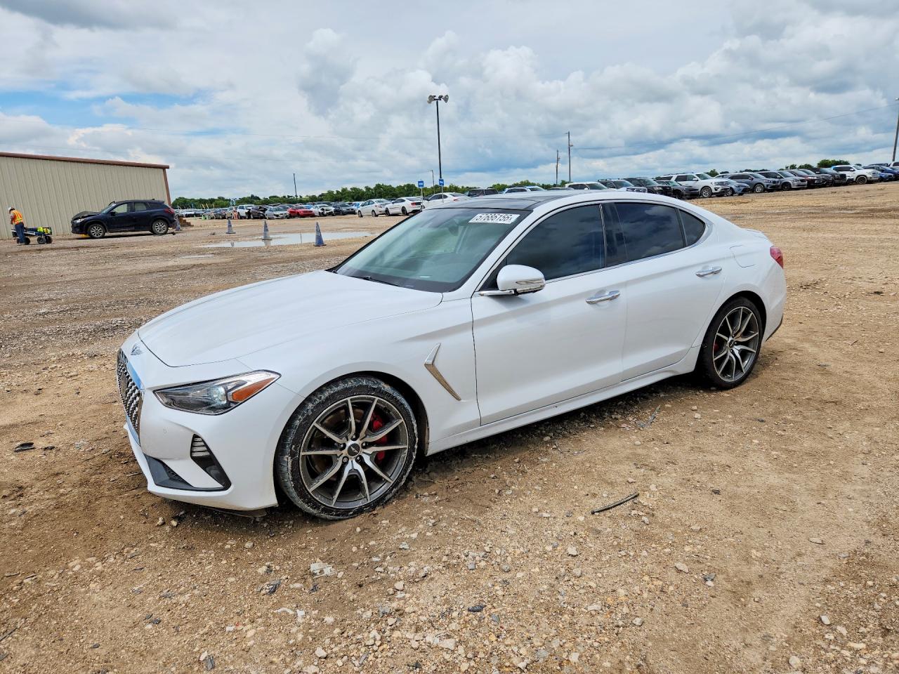 2019 Genesis G70 Advanced, VIN KMTG34LE1KU034532 — Water / flood