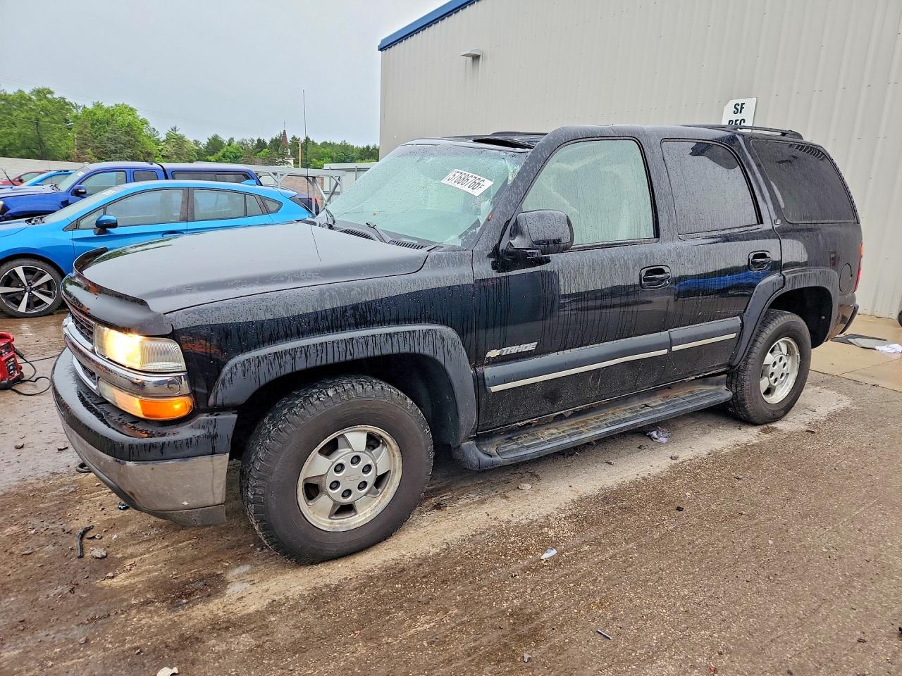 2003 Chevrolet Tahoe LT, VIN 1GNEK13Z03J183129 — Roof