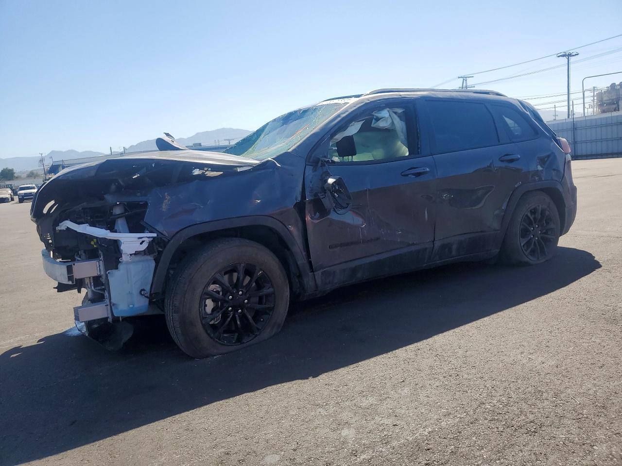 2023 Jeep Cherokee Altitude Lux, VIN 1C4PJMMB1PD104384 — Rollover