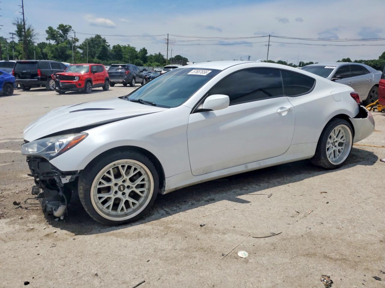 2014 Hyundai Genesis Coupe 2.0T, VIN KMHHT6KD1EU115408 — Front end