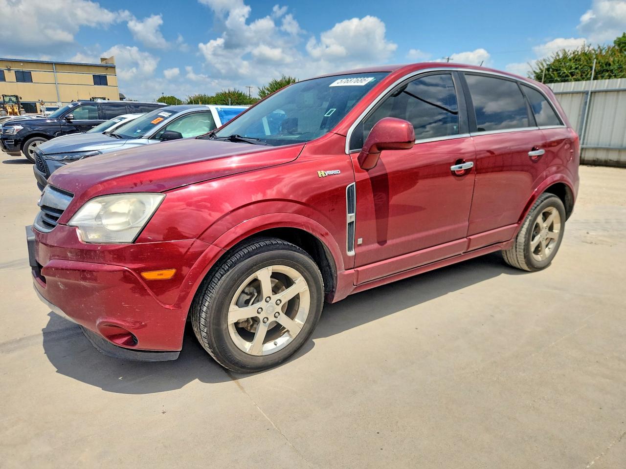 2009 Saturn VUE I4, VIN 3GSCL93Z89S596729 — Front end