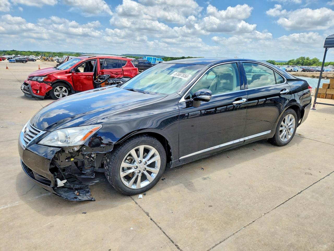 2010 Lexus ES 330, VIN JTHBK1EGXA2366602 — Front end
