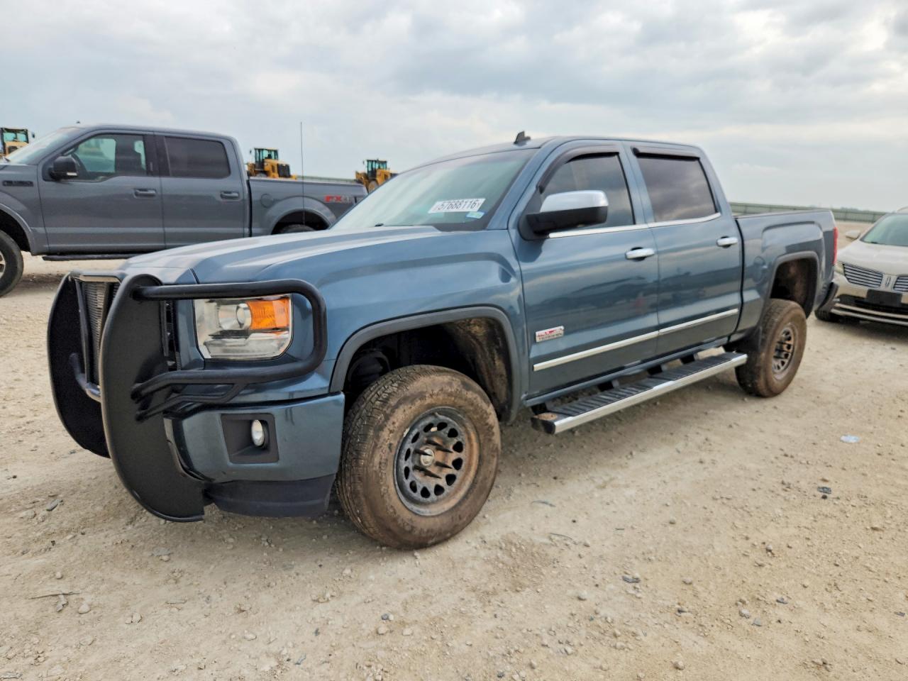 2014 GMC Sierra 1500 SLT, VIN 3GTU2VEC2EG447184 — Front end