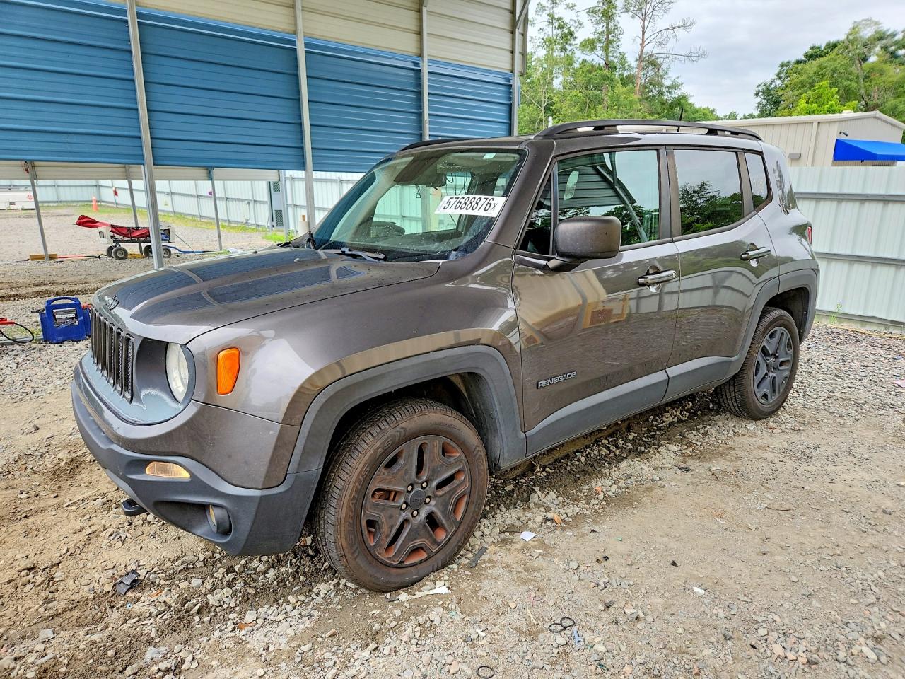 2018 Jeep Renegade Sport, VIN ZACCJBAB7JPH37892 — Front end