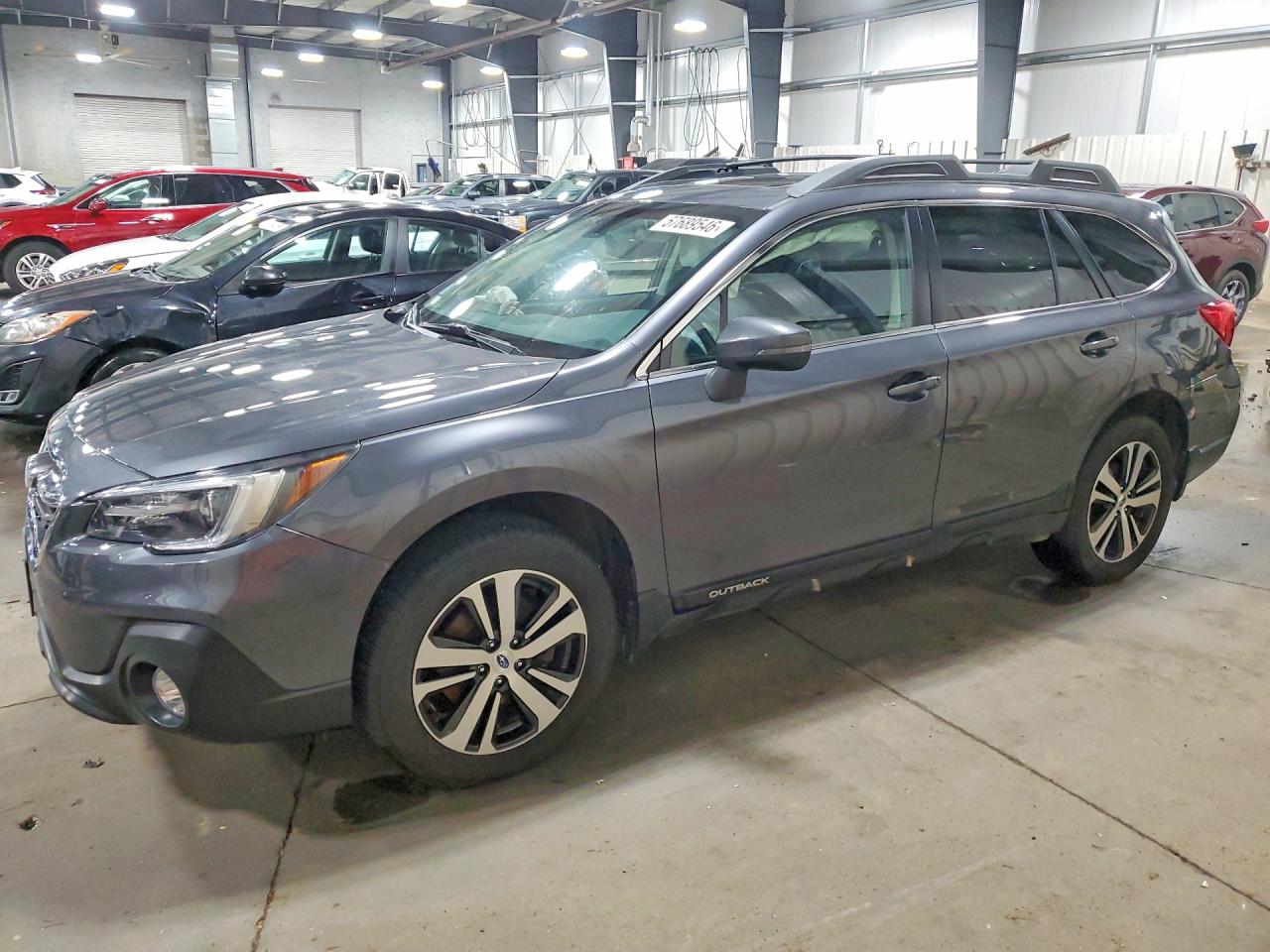 2018 Subaru Outback Limited, VIN 4S4BSANC1J3265792 — Front end