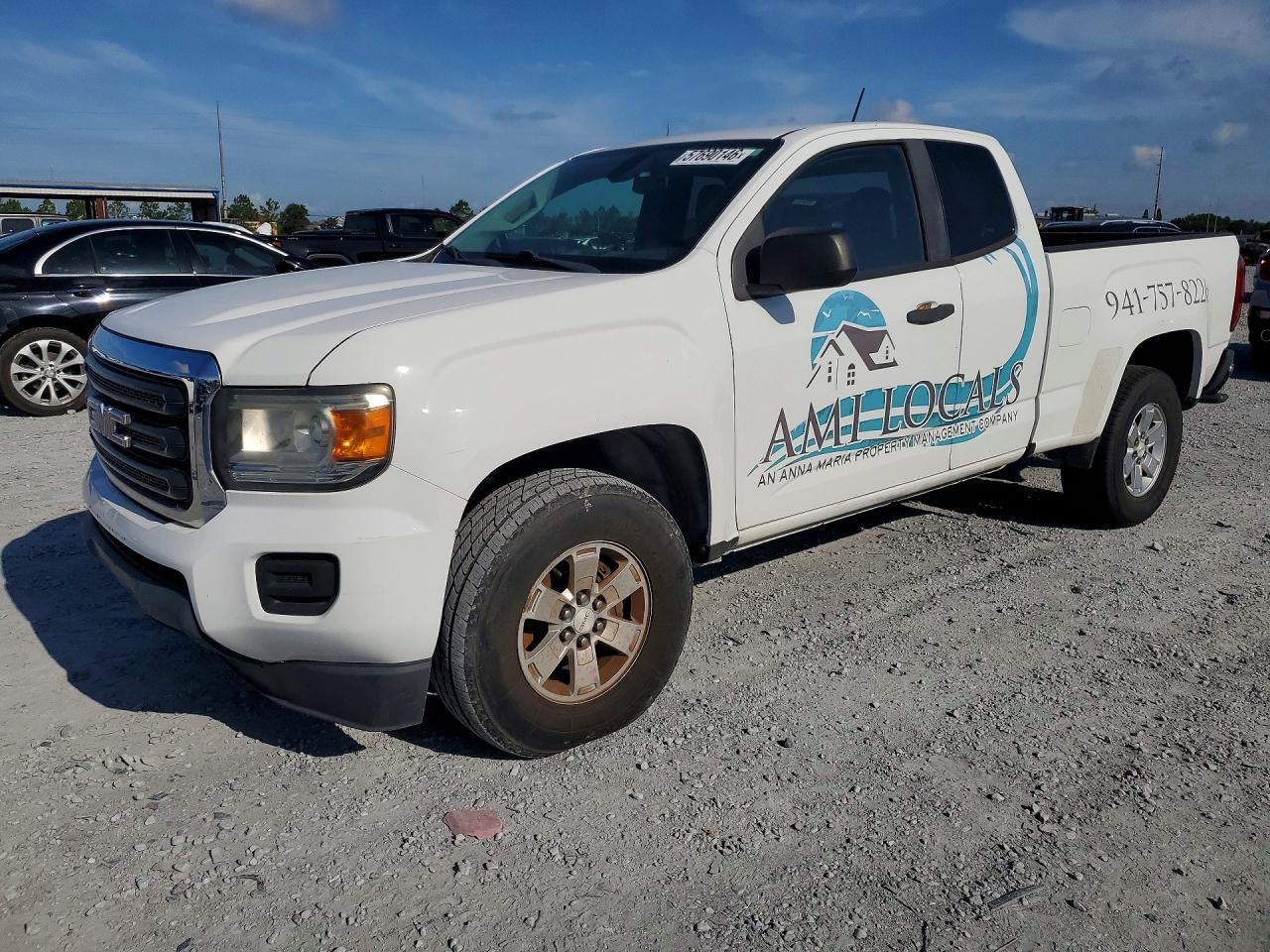 2018 GMC Canyon 2WD, VIN 1GTH5BEA1J1259321 — Rear end