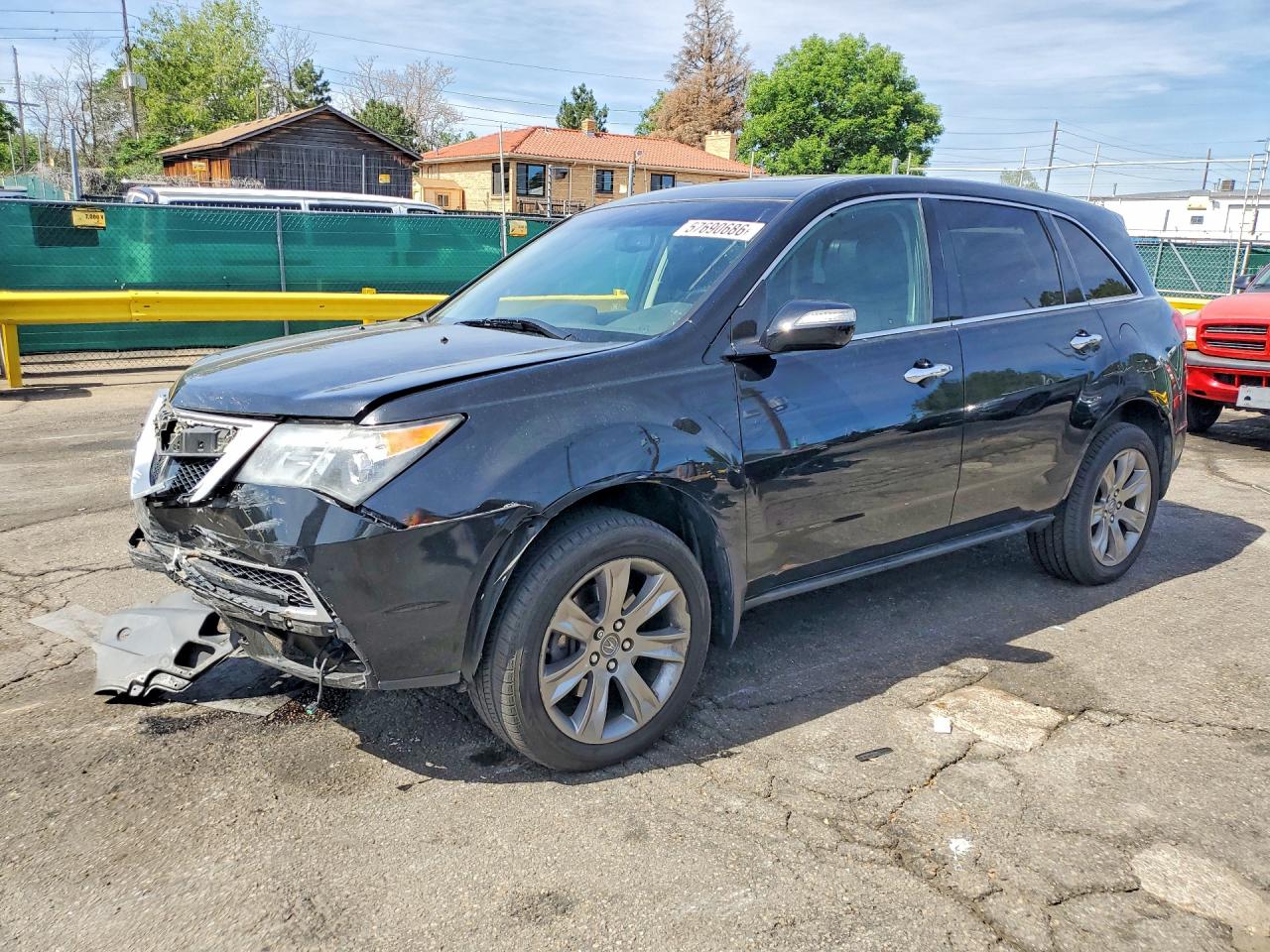 2012 Acura MDX Advance, VIN 2HNYD2H63CH505746 — Front end