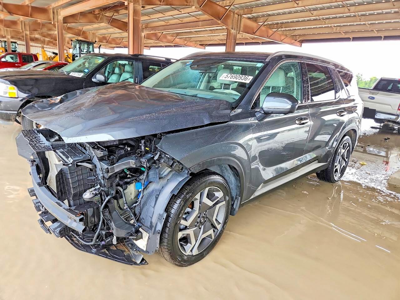 2024 Hyundai Palisade Limited, VIN KM8R54GE1RU688254 — Front end