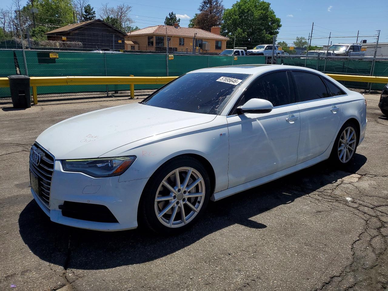 2017 Audi A6 Premium Plus, VIN WAUG8AFC2HN066009 — Undercarriage