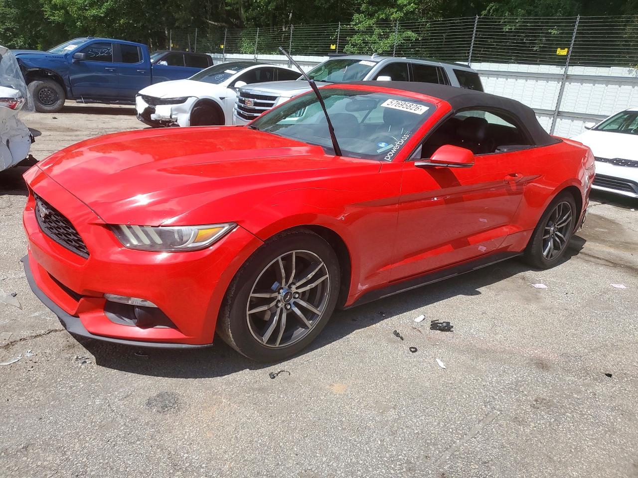 2016 Ford Mustang EcoBoost Premium, VIN 1FATP8UHXG5212768 — Front end