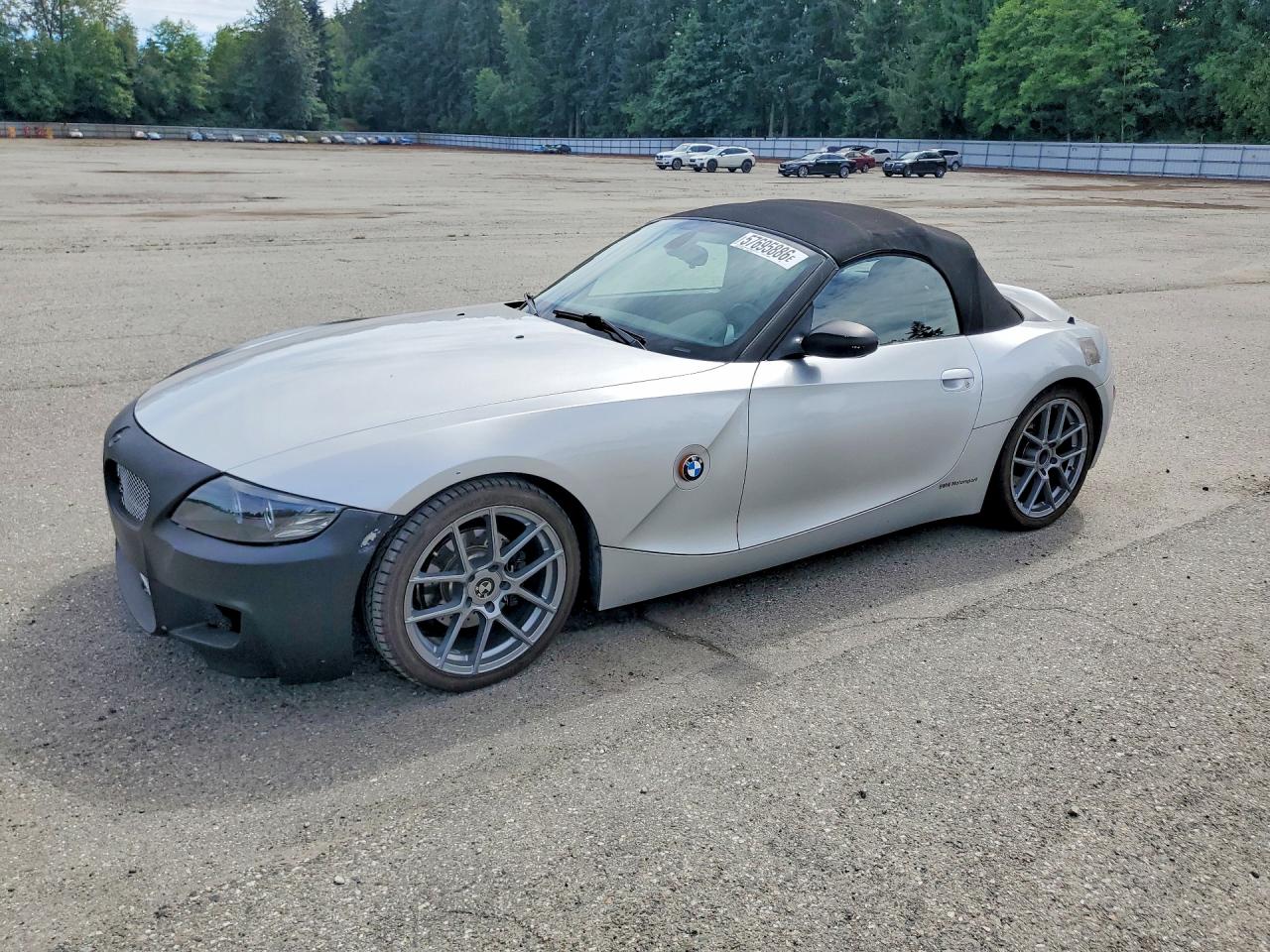2003 BMW Z4 3.0i, VIN 4USBT53453LT21587 — Partial repair