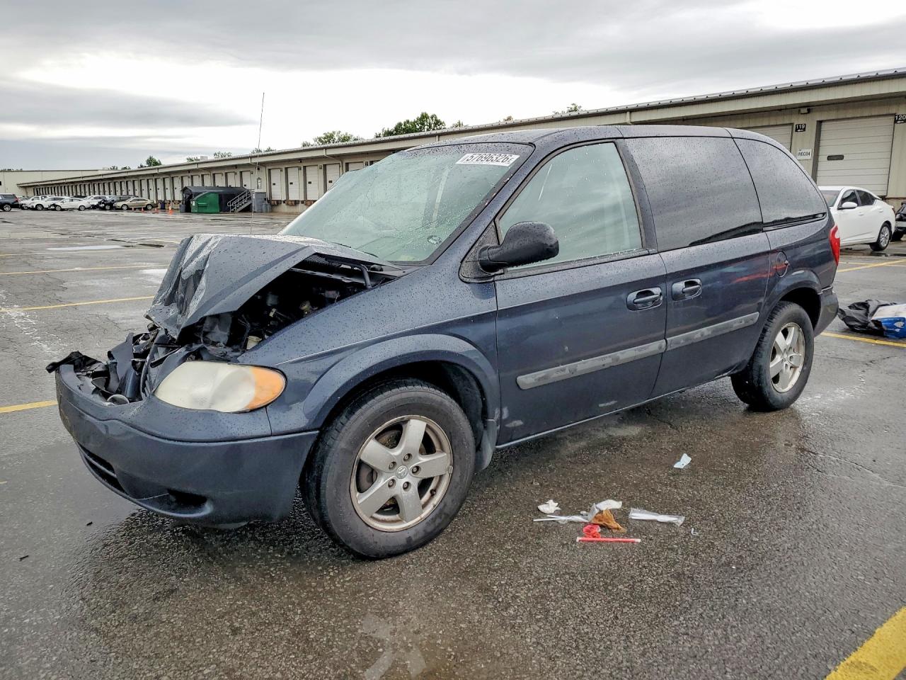 2007 Dodge Caravan SXT, VIN 1D8GP45R87B203968 — Перед