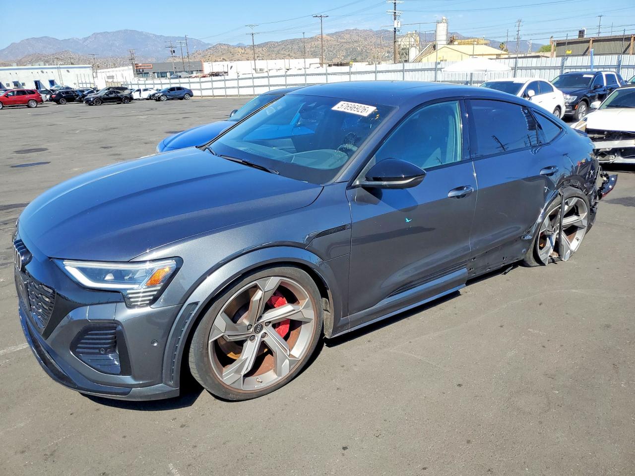 2024 Audi SQ8 E-Tron, VIN WA1DCBGE2RB042199 — Rear end