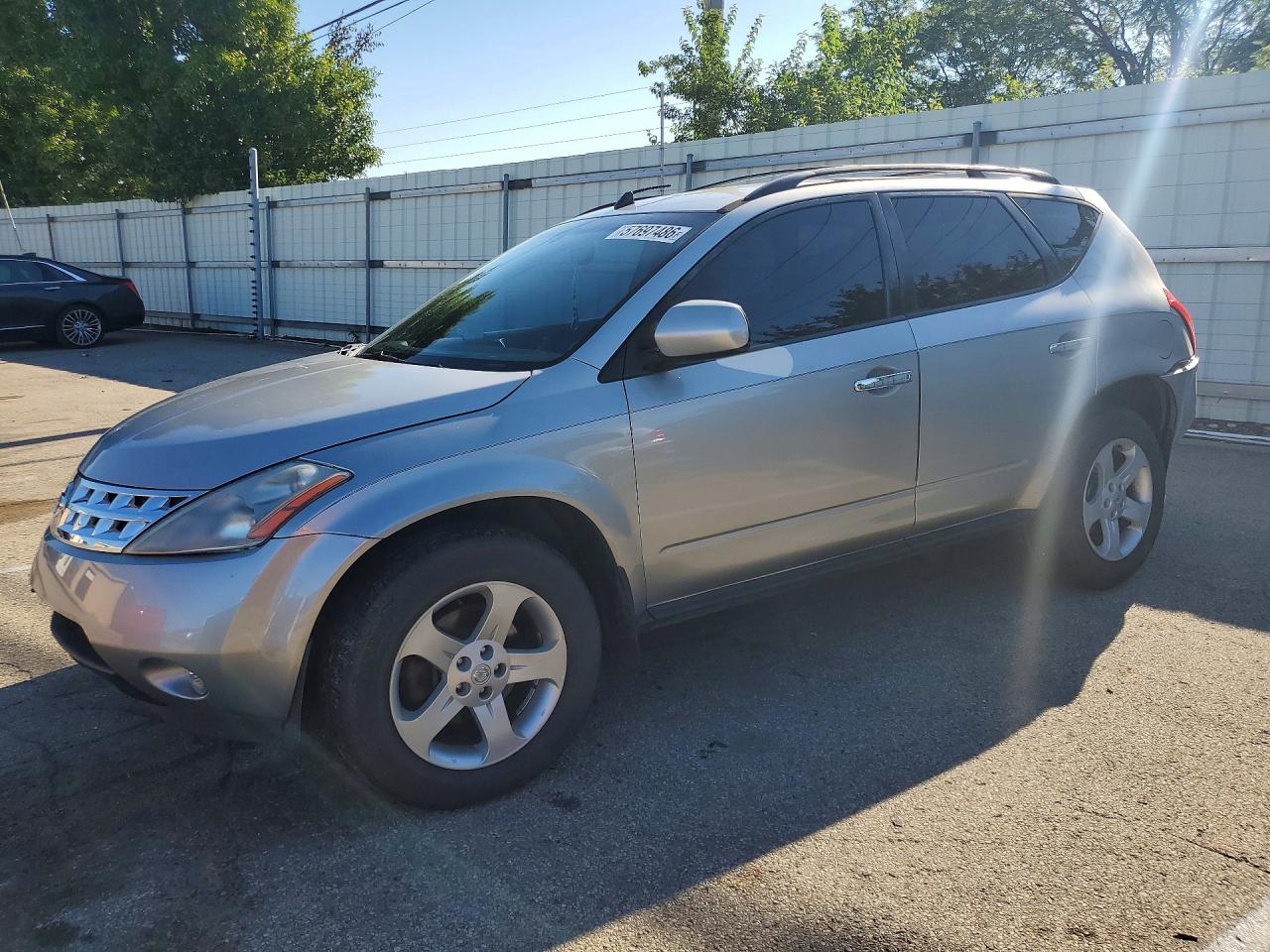 2004 Nissan Murano SL, VIN JN8AZ08T94W212380 — Front end