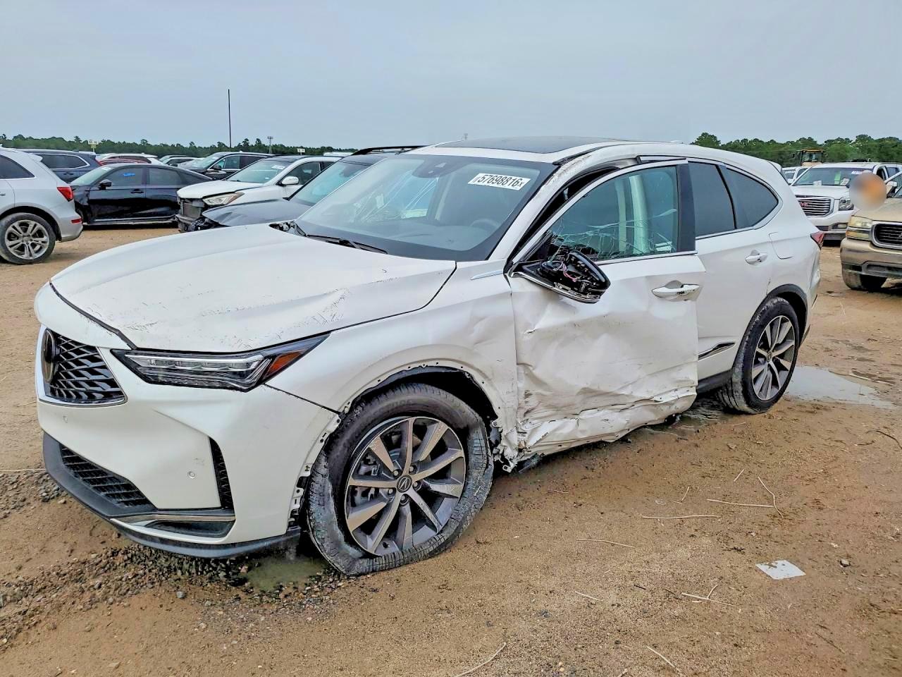 2026 Acura MDX Technology, VIN 5J8YD9H47TL000150 — Rollover