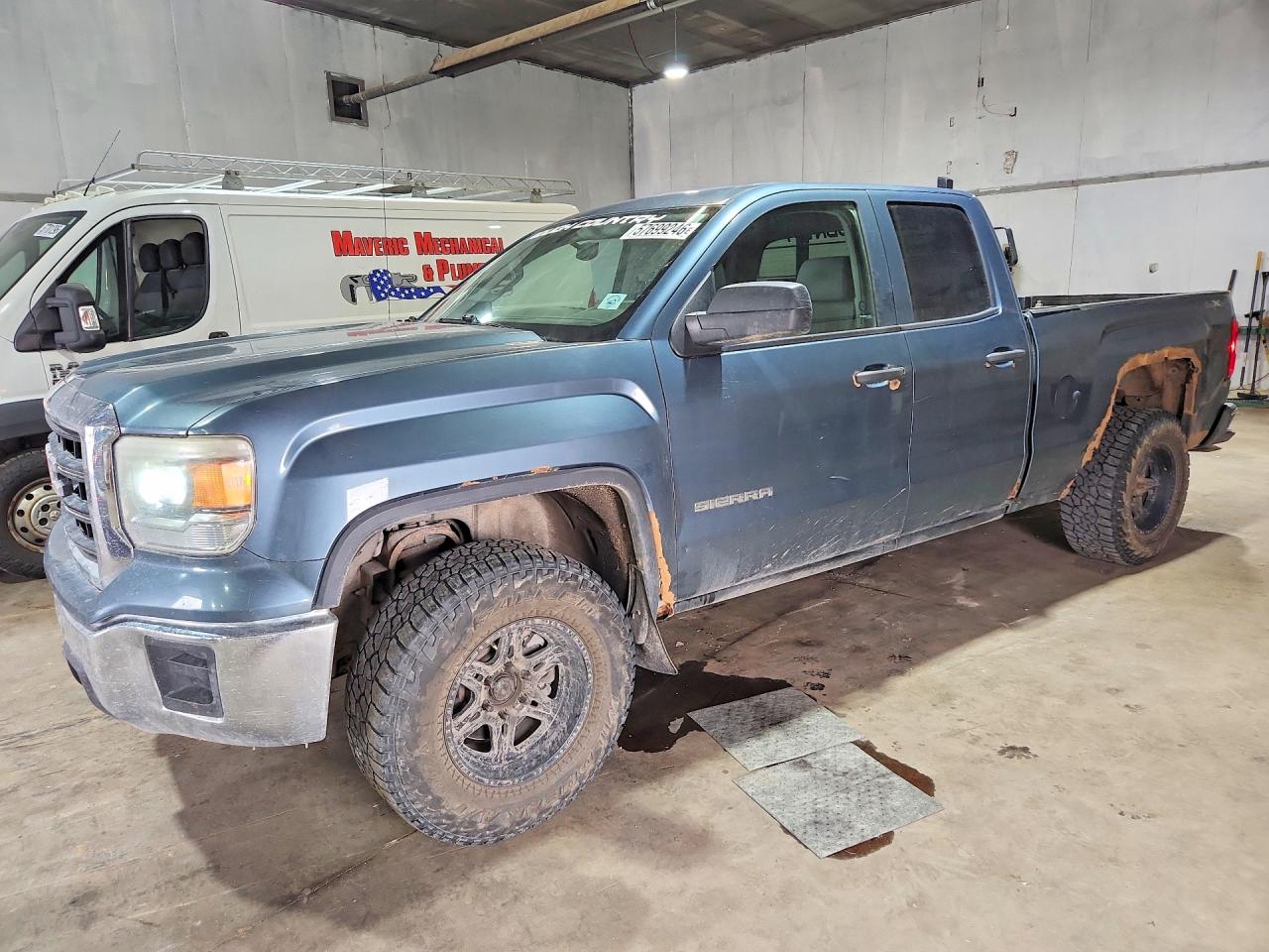 2014 GMC Sierra 1500, VIN 1GTV2TEC6EZ186408 — Side