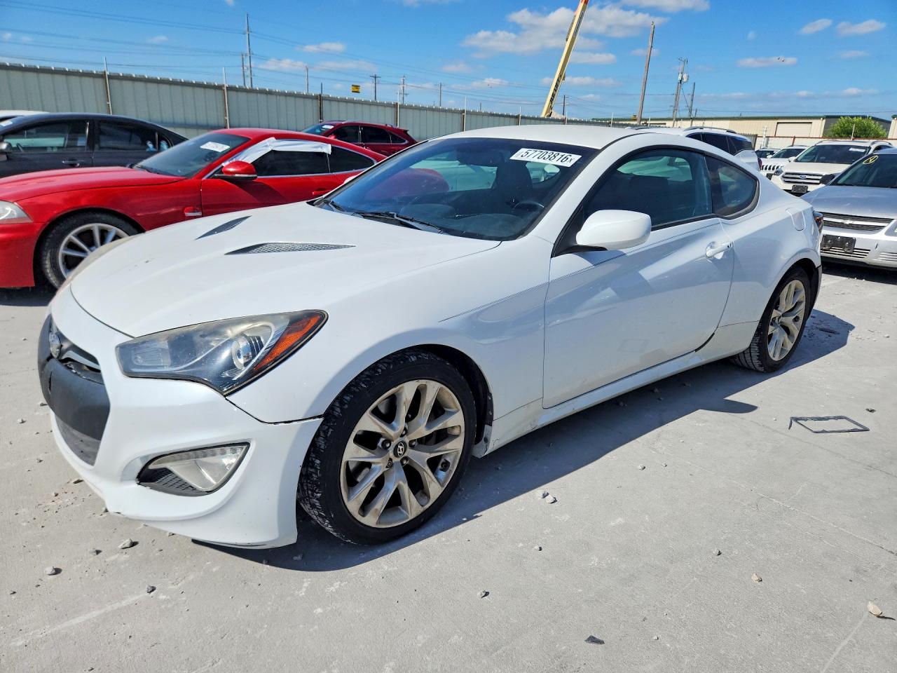 2014 Hyundai Genesis Coupe R-Spec, VIN KMHHT6KD2EU117118 — Front end
