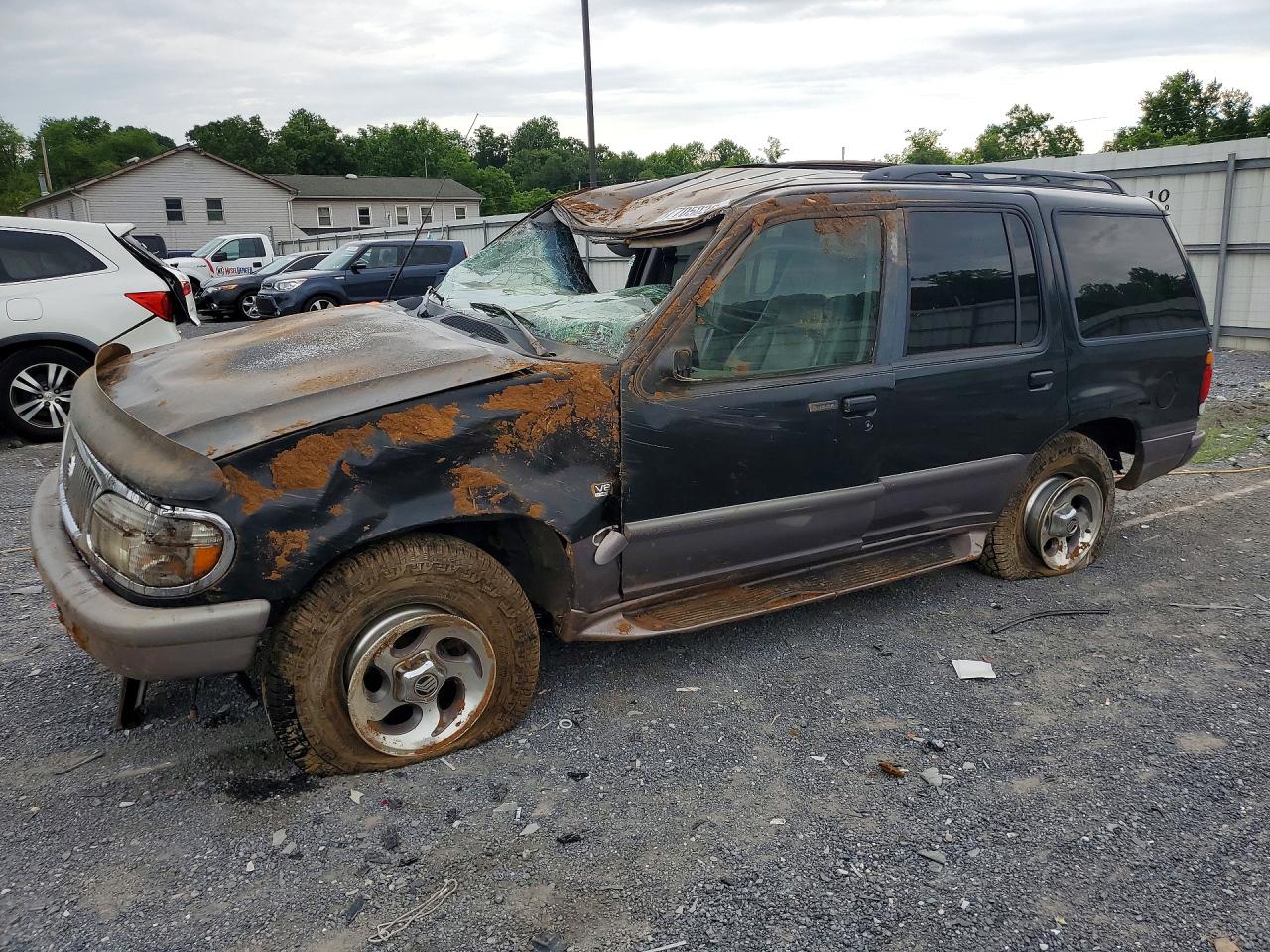 1997 Mercury Mountaineer, VIN 4M2DU55P3VUJ66323 — Roof