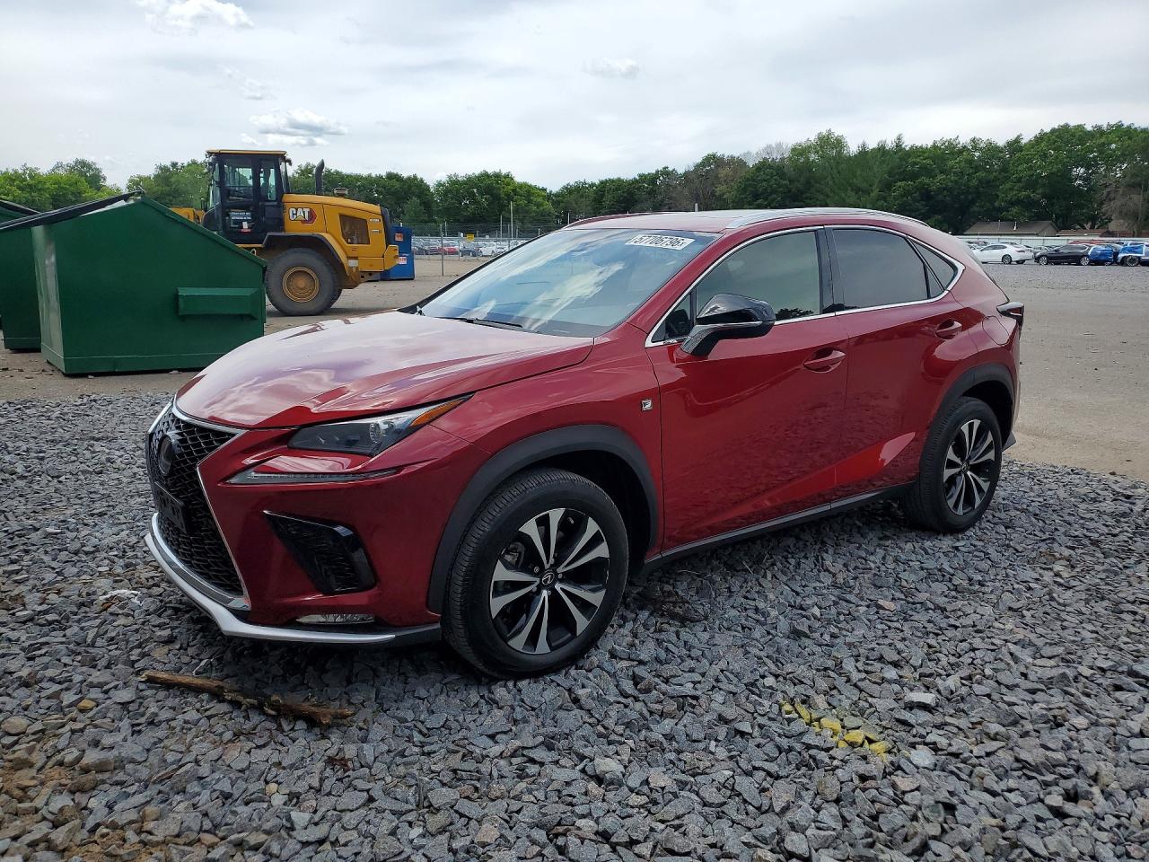 2018 Lexus NX 300 F Sport, VIN JTJBARBZ9J2155204 — Normal wear