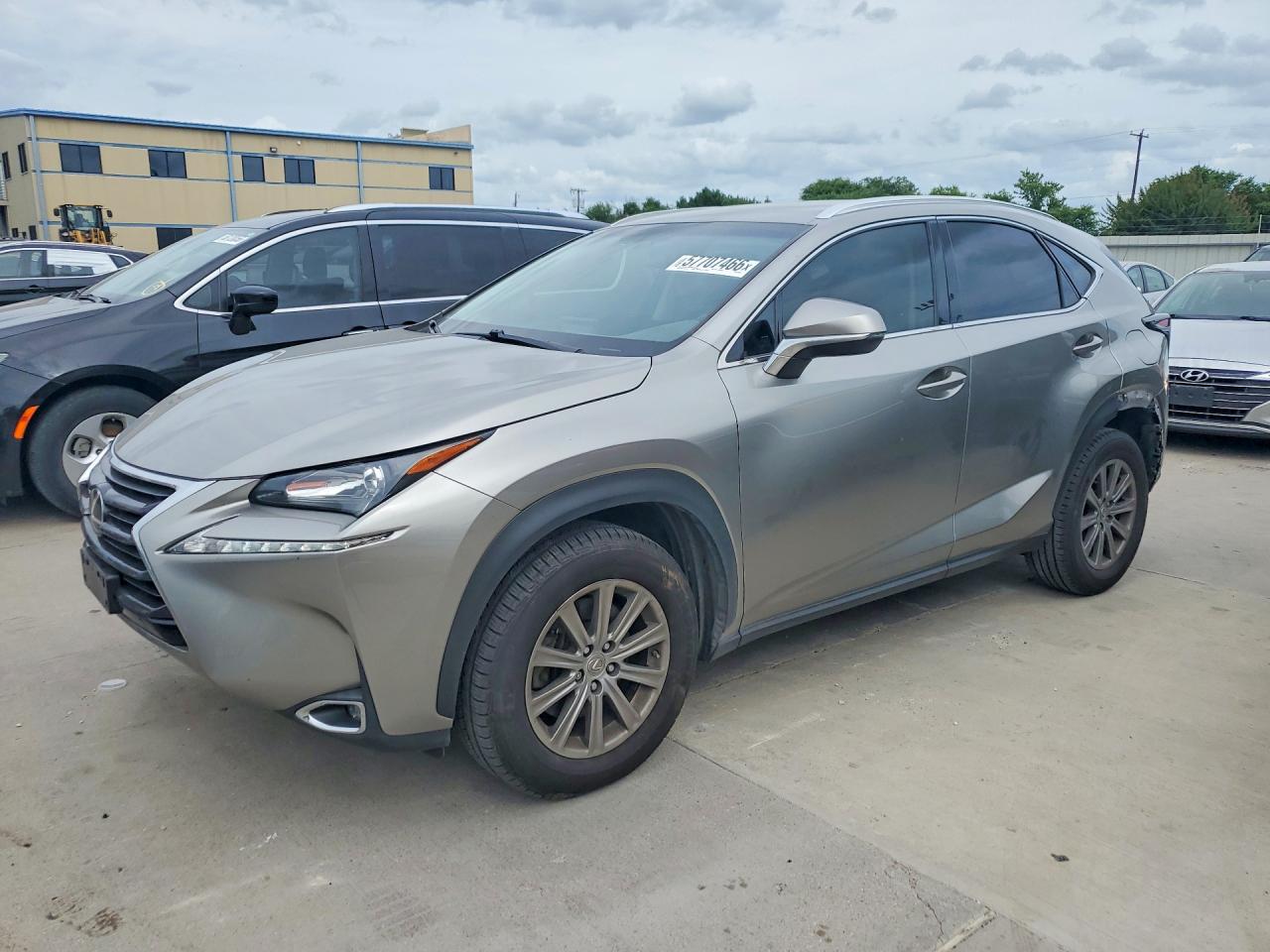 2016 Lexus NX F Sport, VIN JTJYARBZ5G2029537 — Rear end