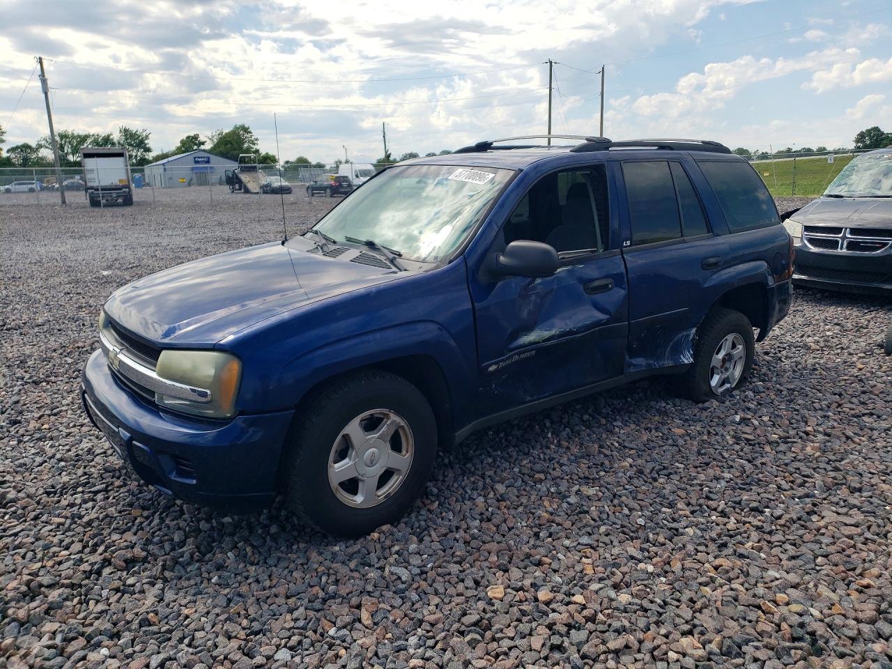 2002 Chevrolet TrailBlazer LS, VIN 1GNDT13S422252859 — Side