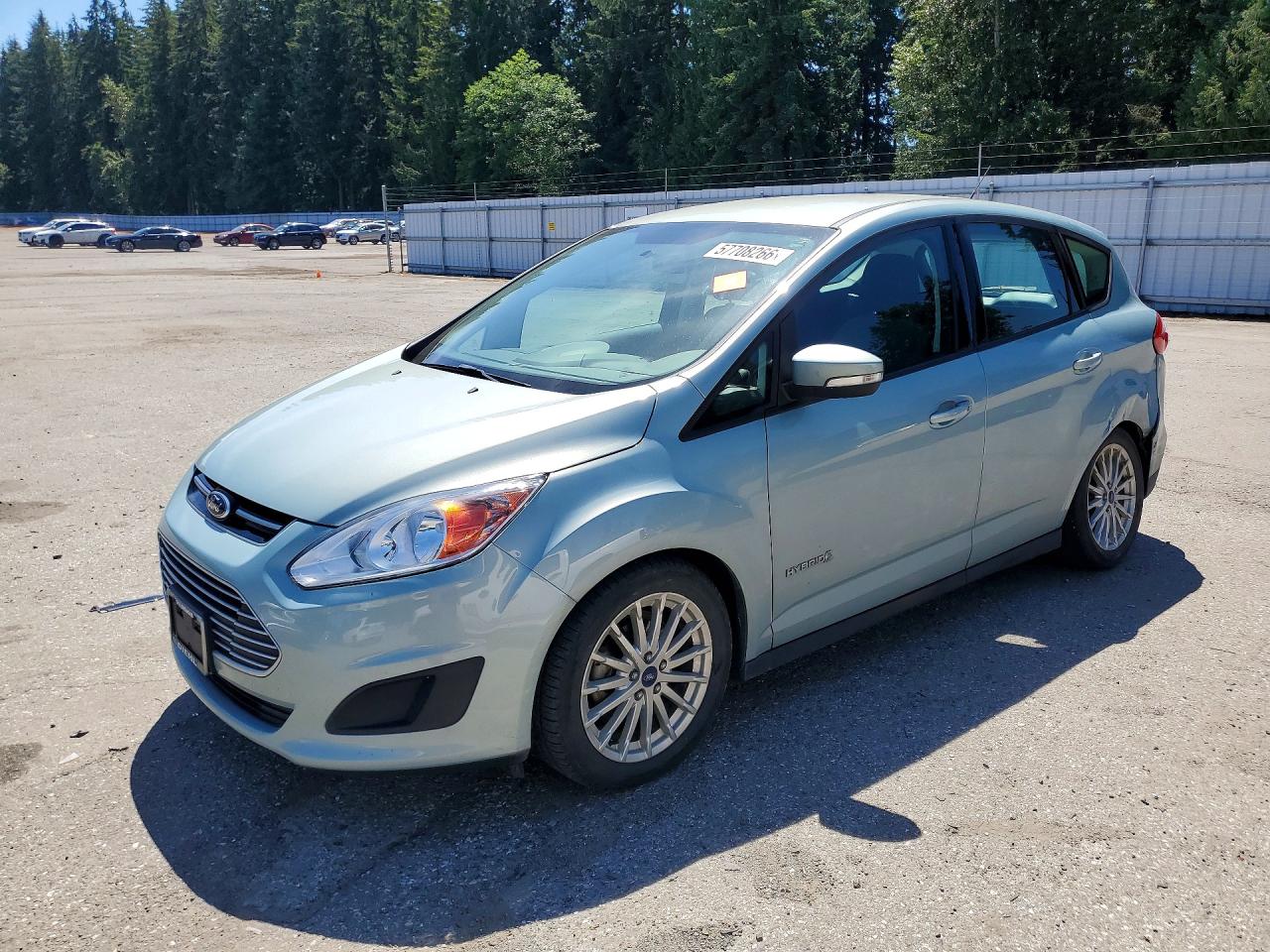 2013 Ford C-Max SE, VIN 1FADP5AU5DL544970 — Rear end