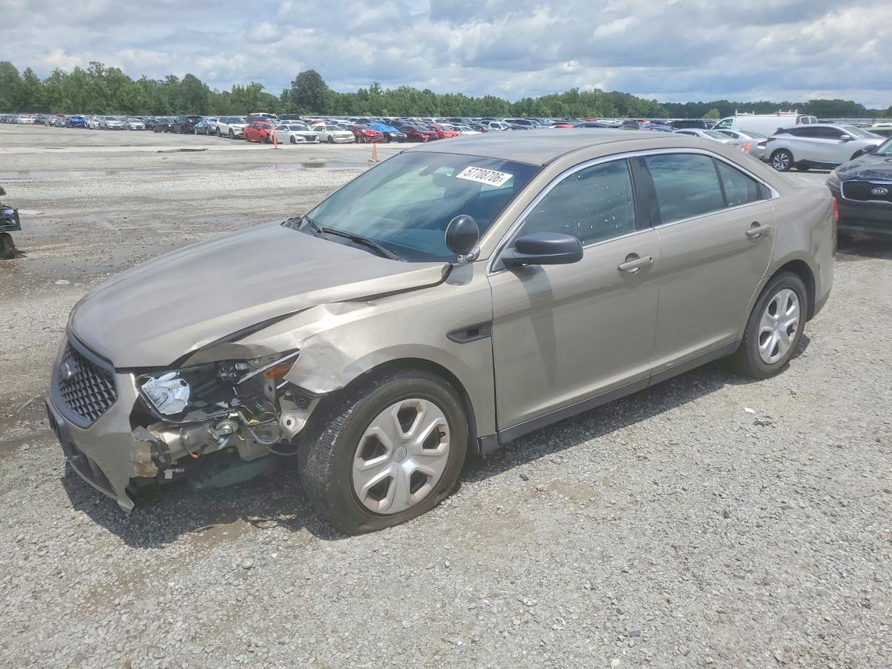 2016 Ford Police Interceptor, VIN 1FAHP2MK1GG155170 — Front end