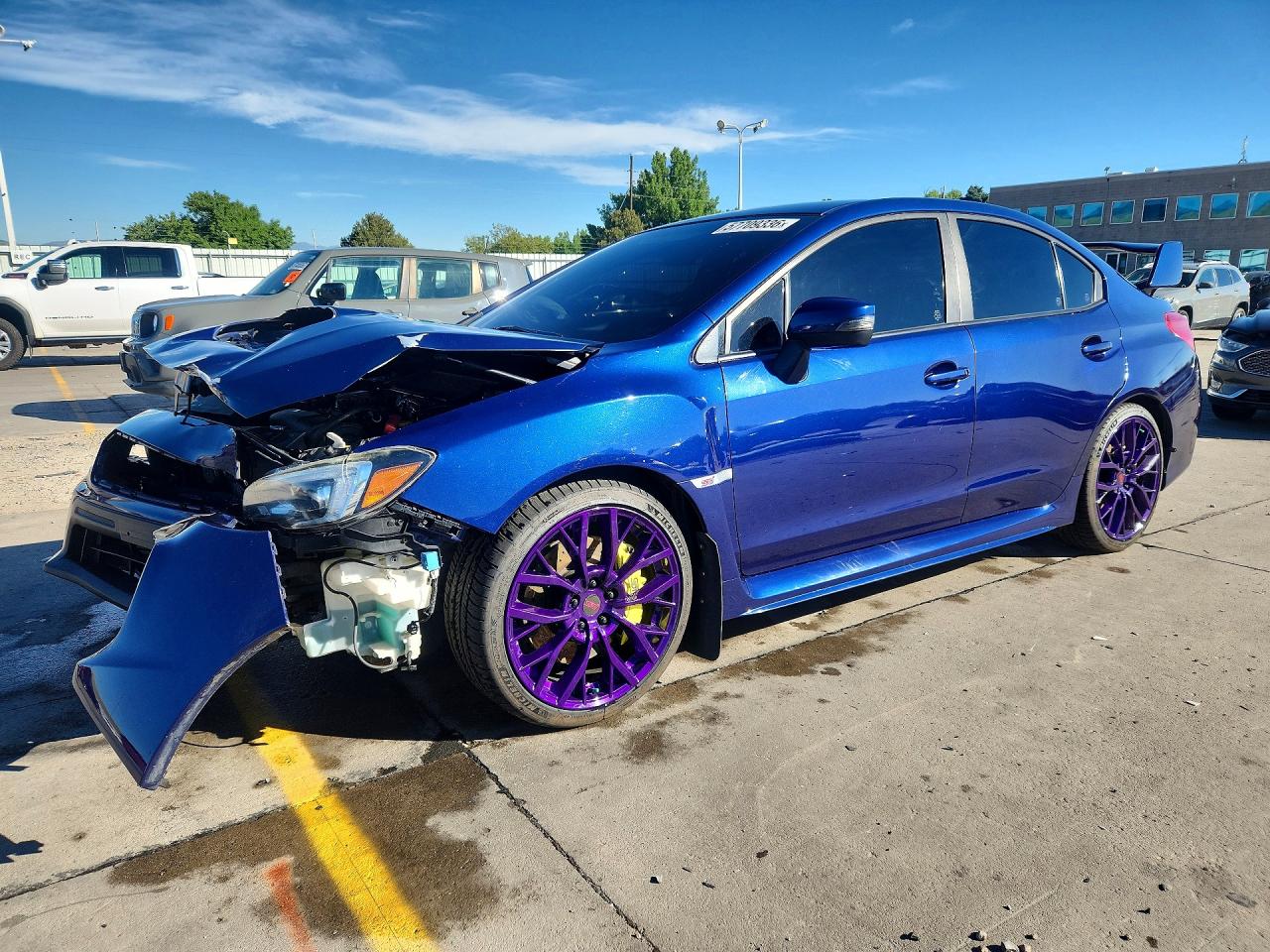 2018 Subaru WRX STI, VIN JF1VA2M60J9810275 — Front end