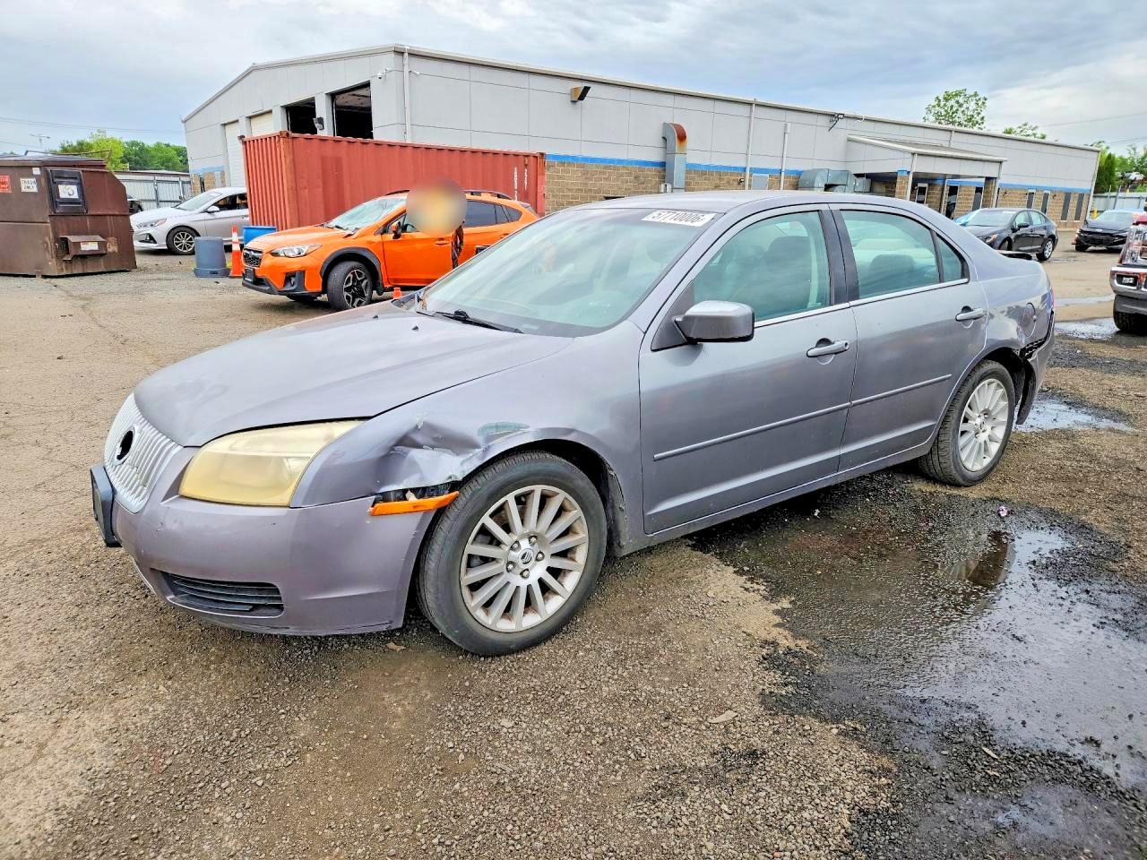 2006 Mercury Milan Premier, VIN 3MEHM08196R614301 — Rear end