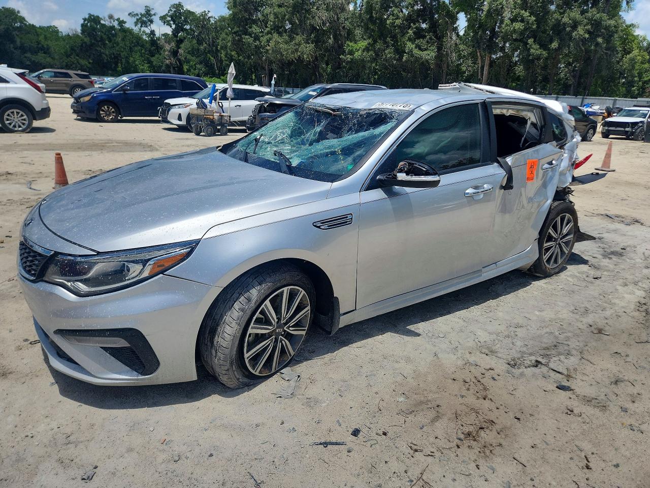 2019 Kia Optima LX, VIN 5XXGT4L30KG360924 — All over