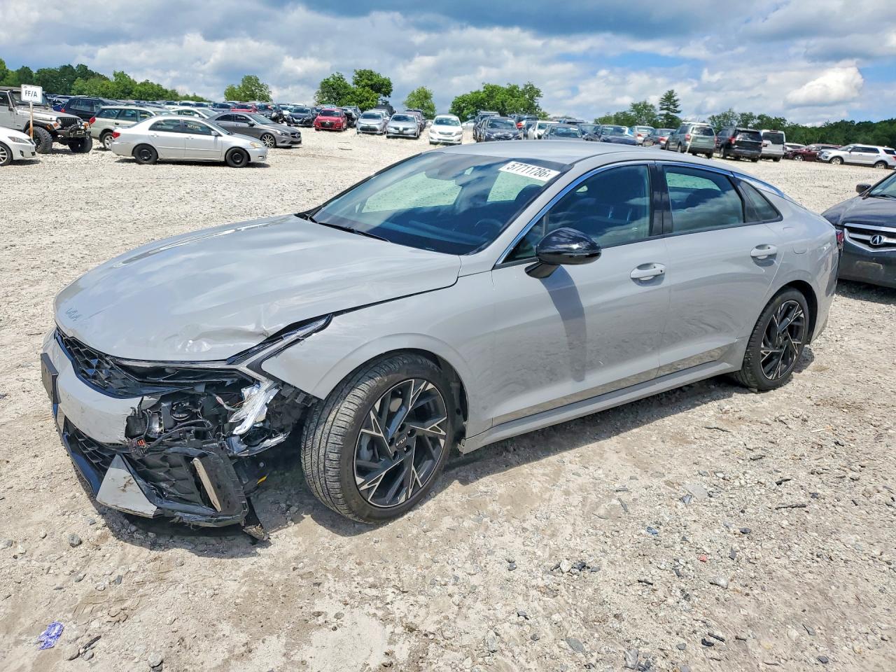 2025 Kia K5 GT-Line, VIN KNAG64J77S5298596 — Front end