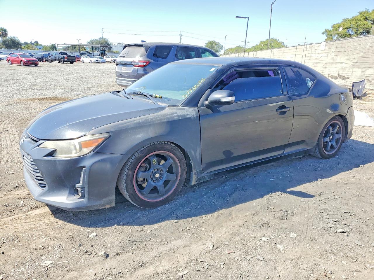 2014 Scion tC, VIN JTKJF5C76E3069198 — Rear end