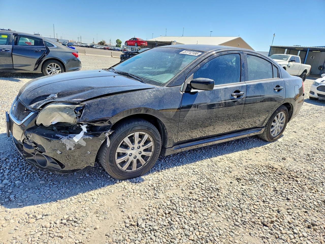 2010 Mitsubishi Galant FE, VIN 4A32B2FF8AE017933 — Front end