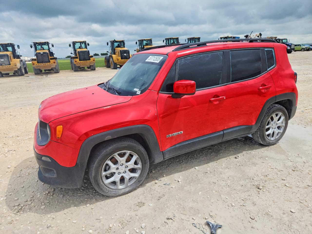 2017 Jeep Renegade Altitude, VIN ZACCJABB1HPE60577 — Vandalism