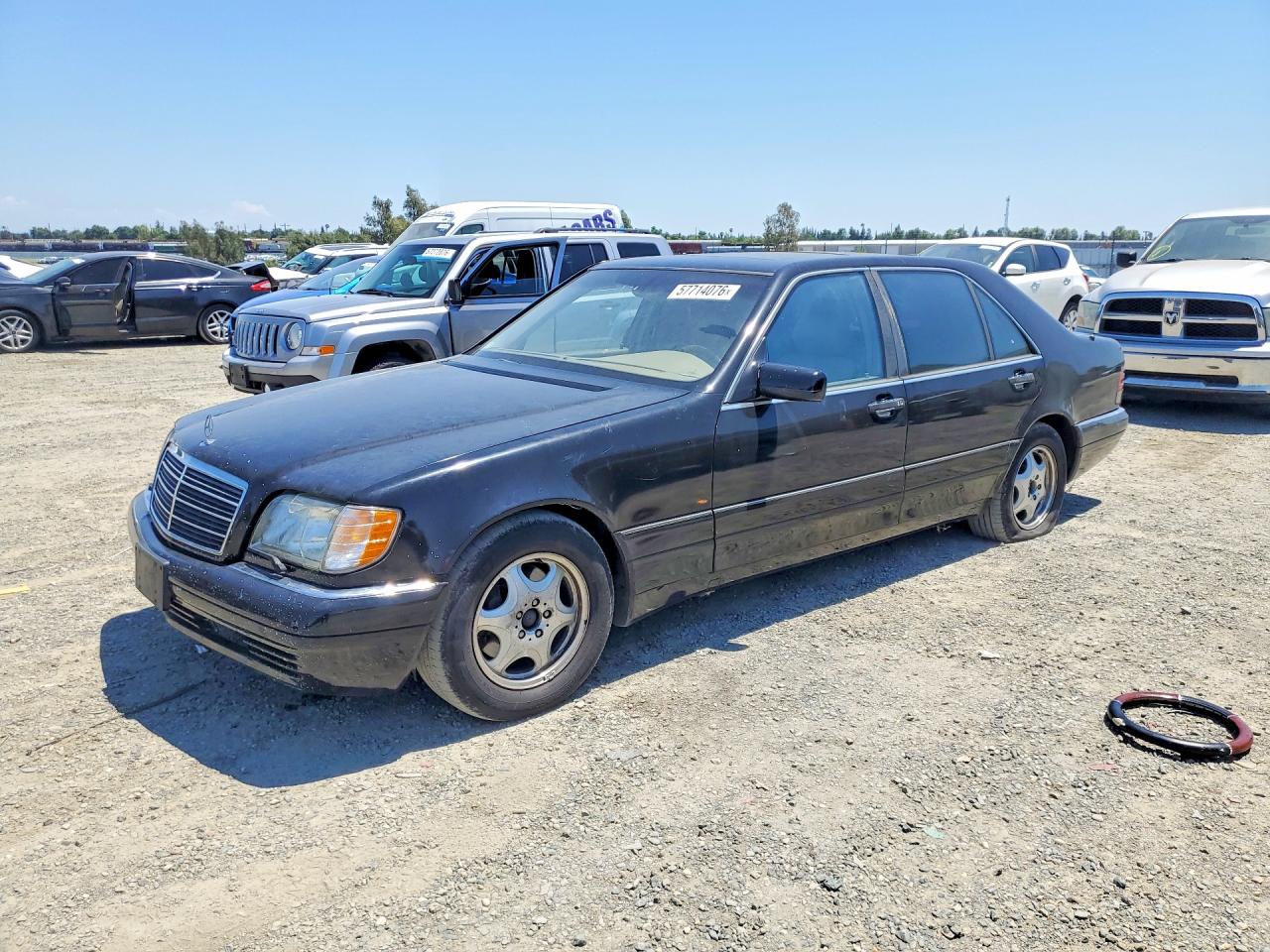 1999 Mercedes-Benz S 320/430/500, VIN WDBGA33G5XA407062 — Front end