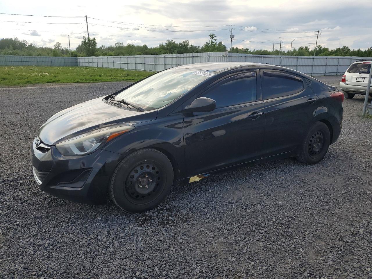 2014 Hyundai Elantra SE, VIN 5NPDH4AE1EH492785 — Partial repair