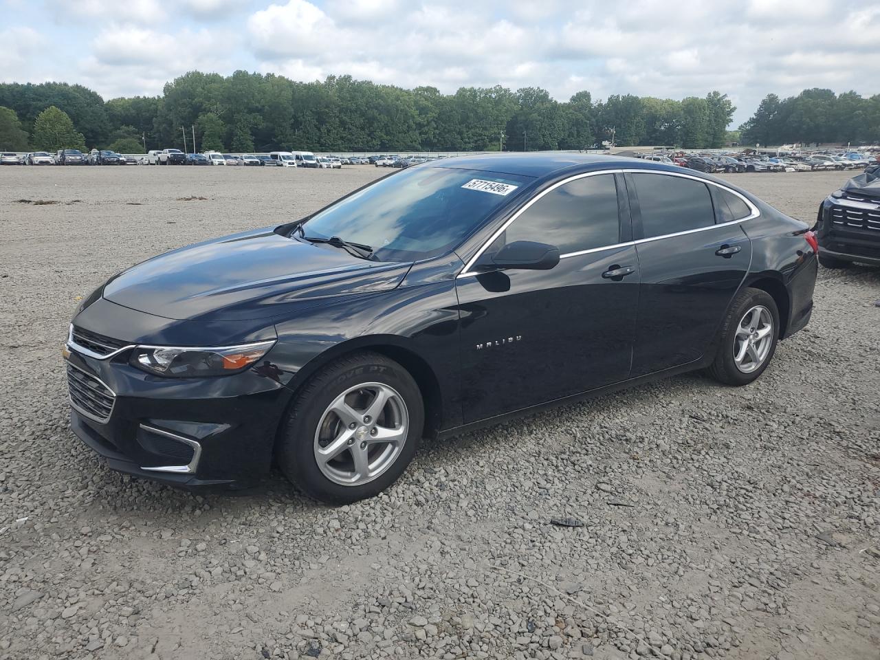 2018 Chevrolet Malibu LS, VIN 1G1ZB5ST4JF258227 — Side