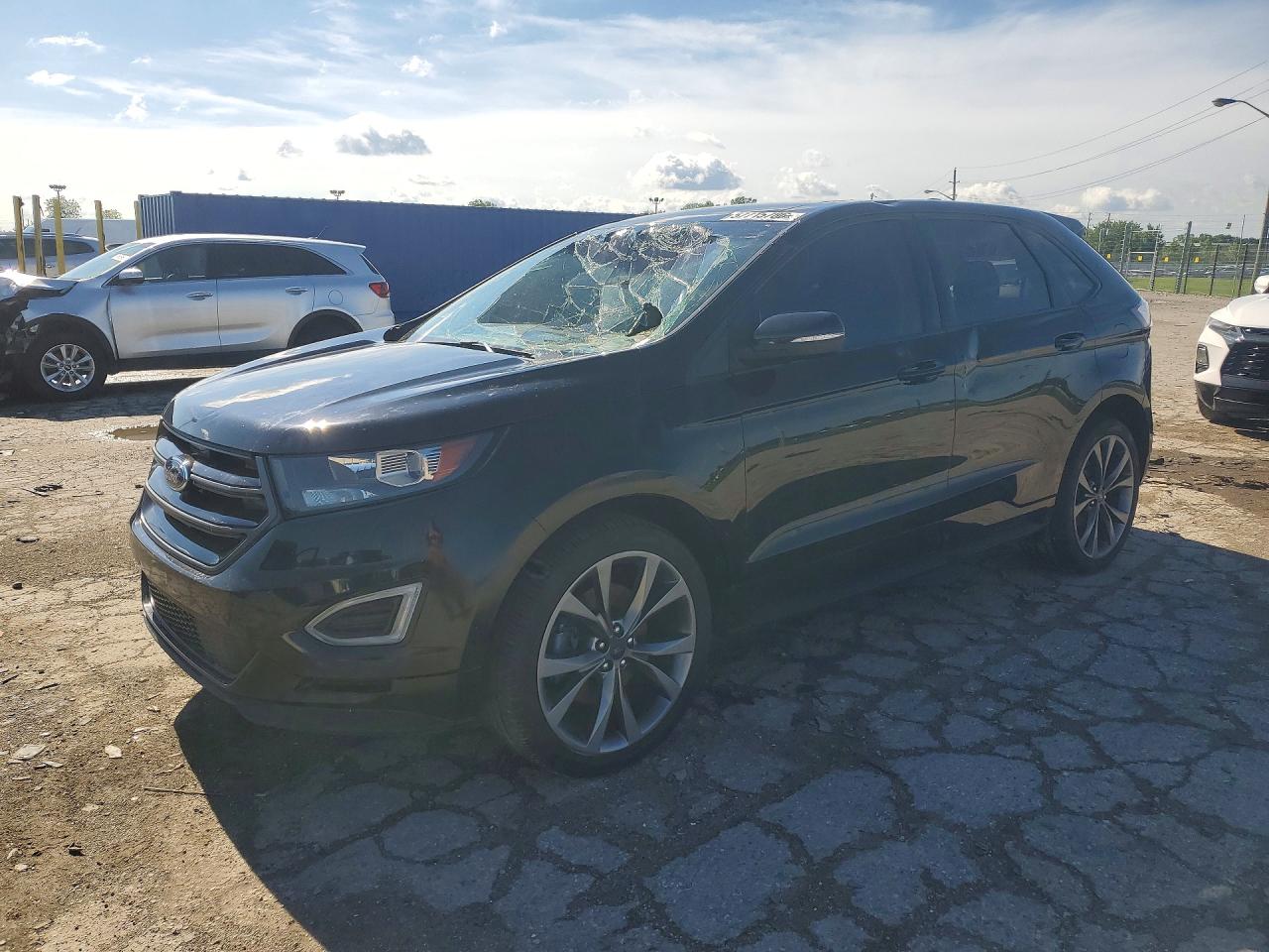 2016 Ford Edge Sport, VIN 2FMPK4AP4GBB15393 — Крыша