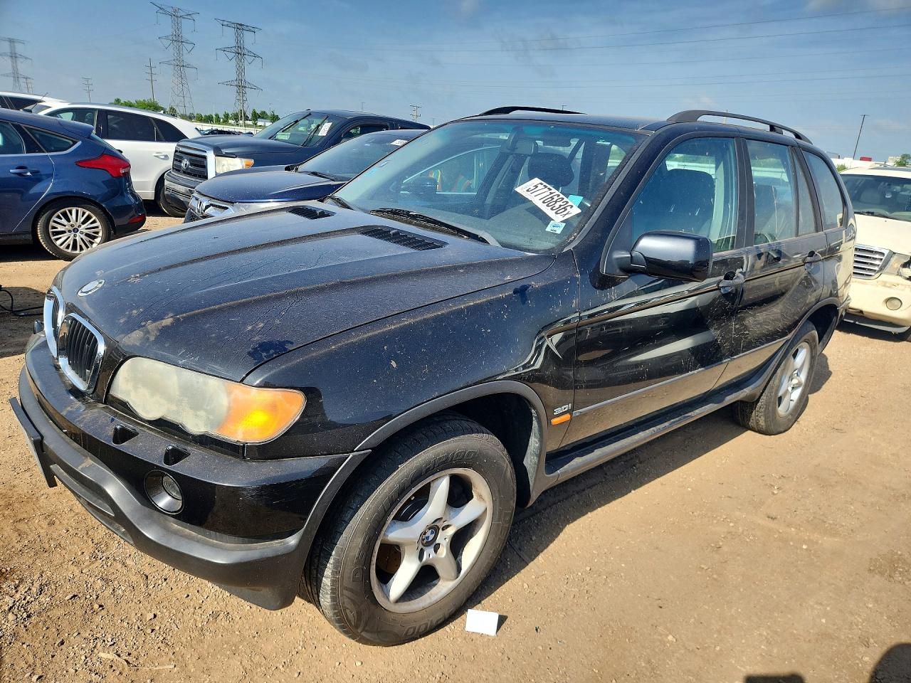 2002 BMW X5 3.0i, VIN 5UXFA53532LP45093 — Normal wear